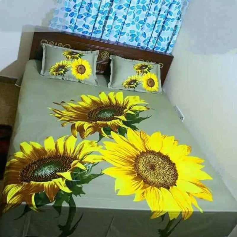 Premium Quality Panel Cotton Bed Sheets PP-018