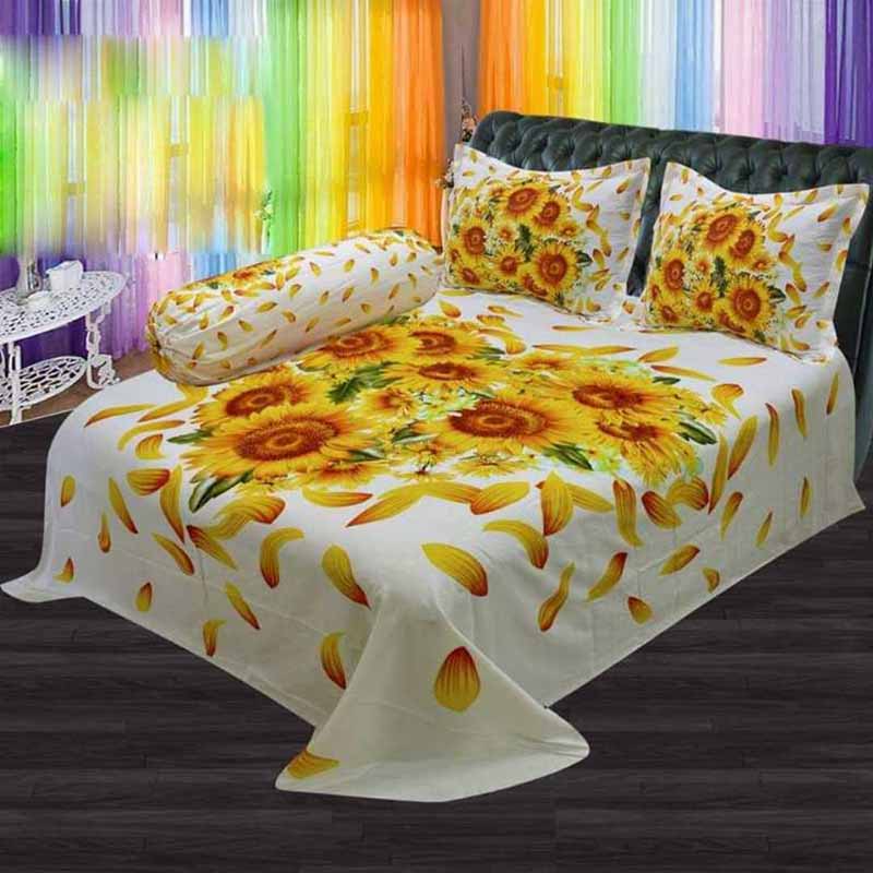 Premium Quality Panel Cotton Bed Sheets PP-019