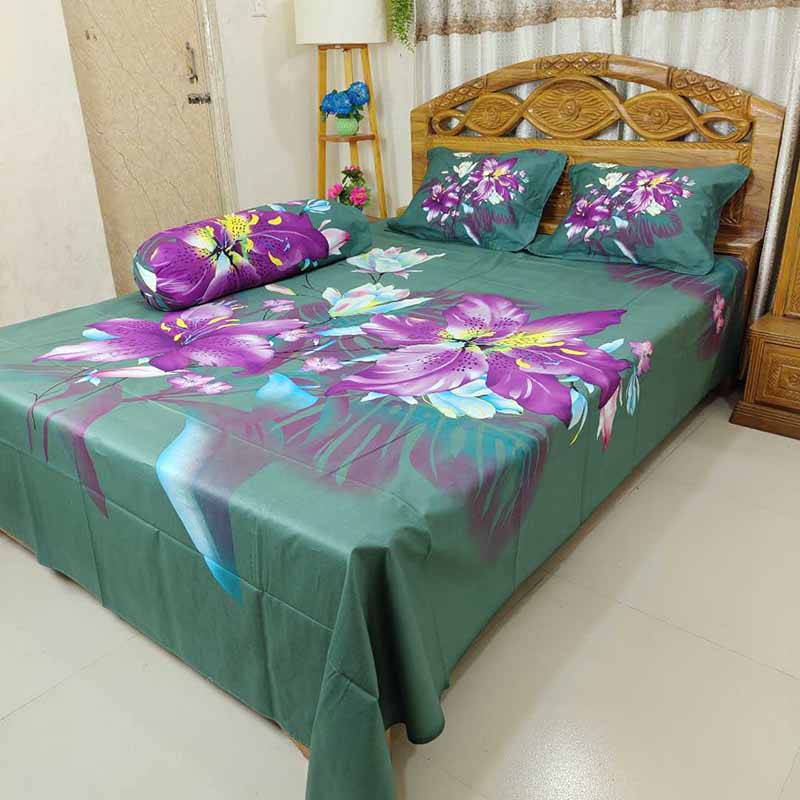 Premium Quality Panel Cotton Bed Sheets PP-028
