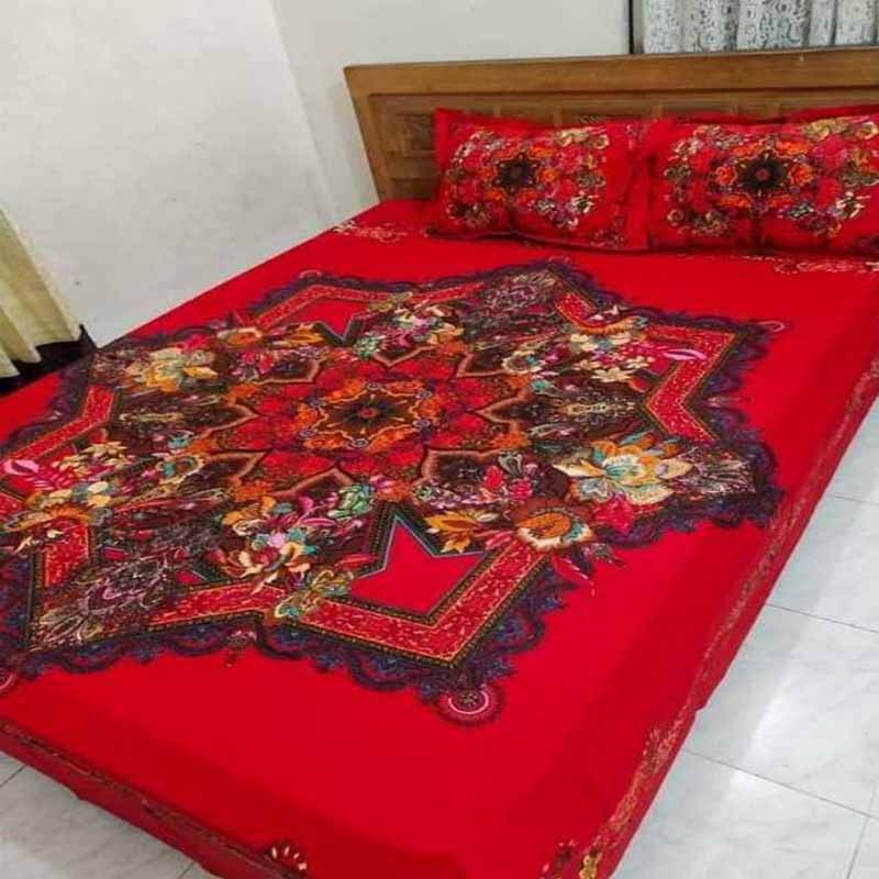 Premium Quality Panel Cotton Bed Sheets PP-029