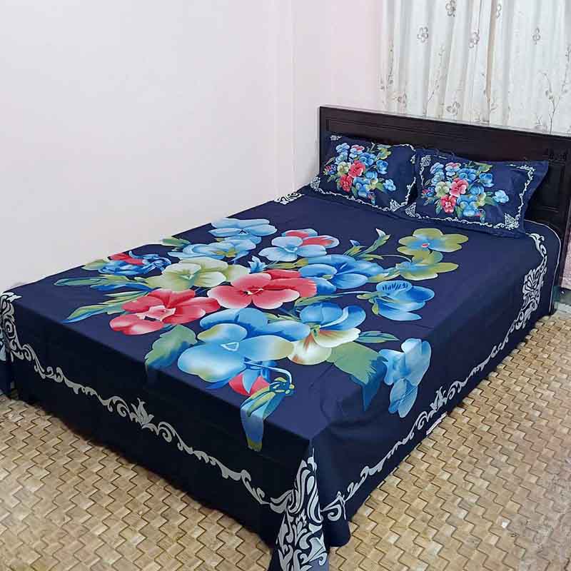 Premium Quality Panel Cotton Bed Sheets PP-005