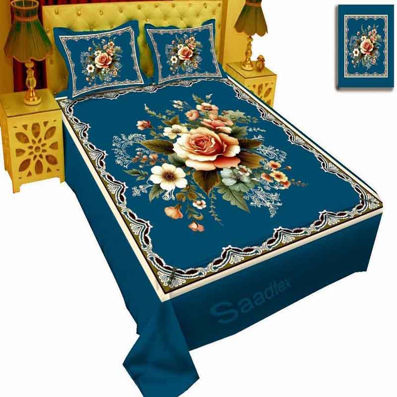 Premium Quality Panel Cotton Bed Sheets PP-035