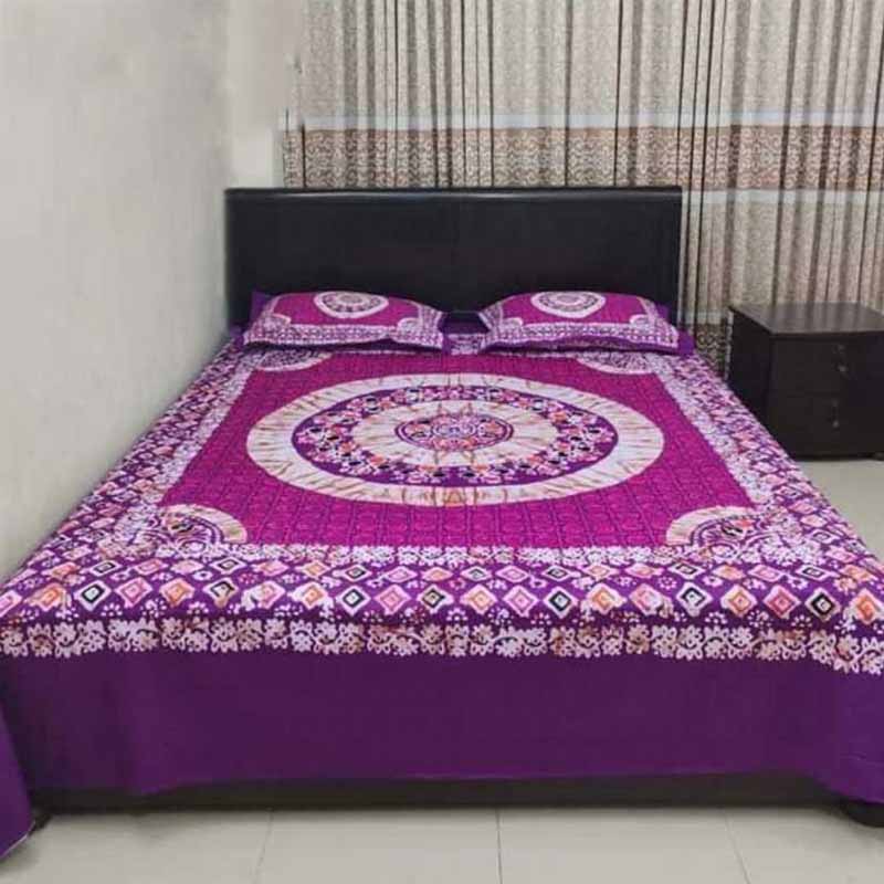 Premium Quality Panel Cotton Bed Sheets PP-067