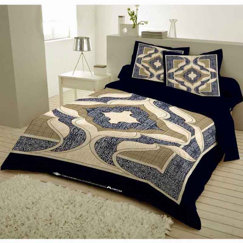 Premium Quality Panel Cotton Bed Sheets PP-073
