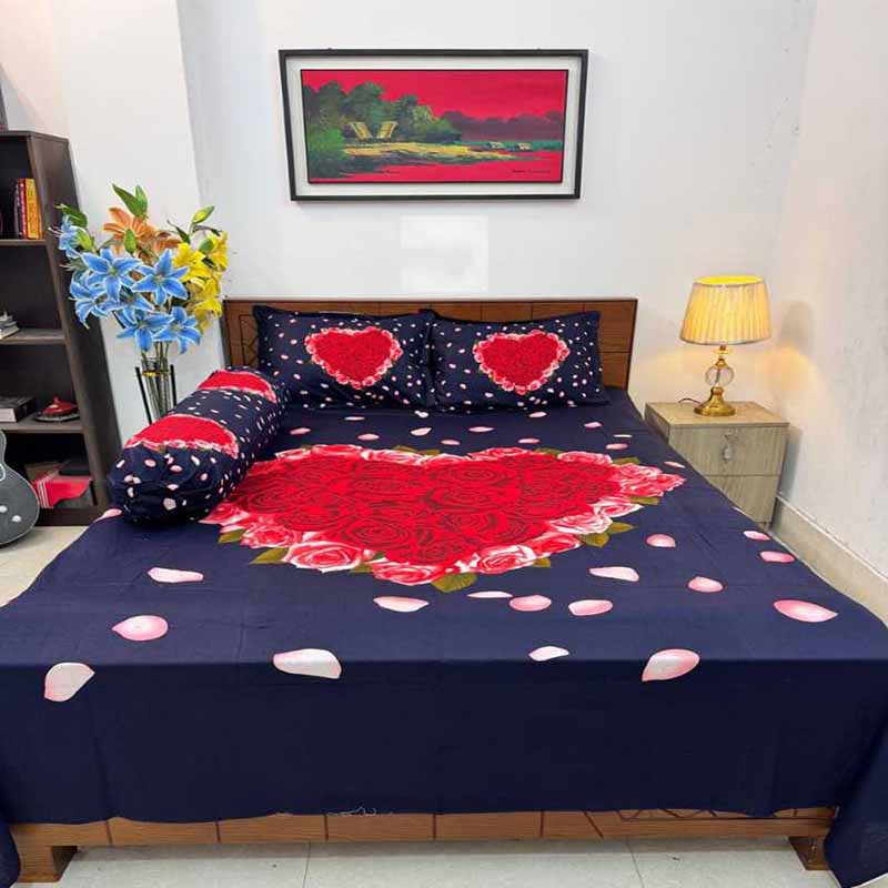 Premium Quality Panel Cotton Bed Sheets PP-075