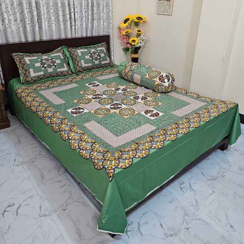 Premium Quality Panel Cotton Bed Sheets PP-081