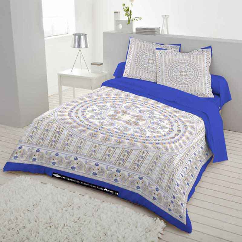Premium Quality Panel Cotton Bed Sheets PP-086