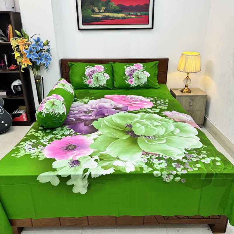 Premium Quality Panel Cotton Bed Sheets PP-087
