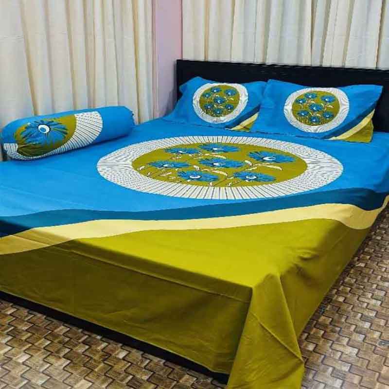 Premium Quality Panel Cotton Bed Sheets PP-097