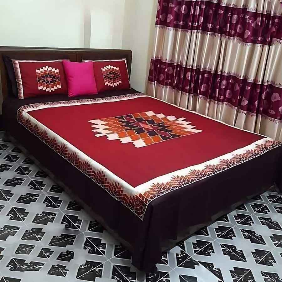 Premium Quality Panel Cotton Bed Sheets PP-099