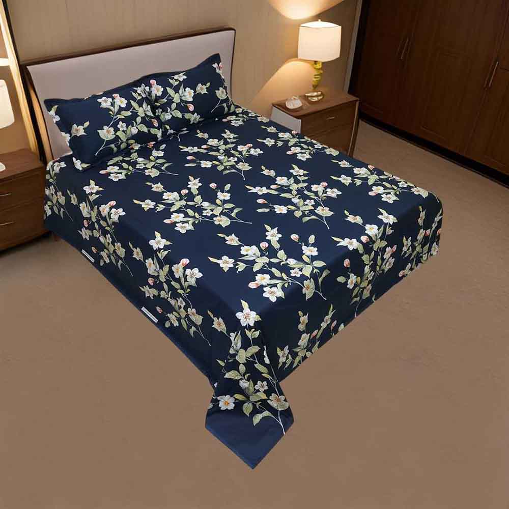 Premium Quality Twill Bed Sheet Set King Size PT-001