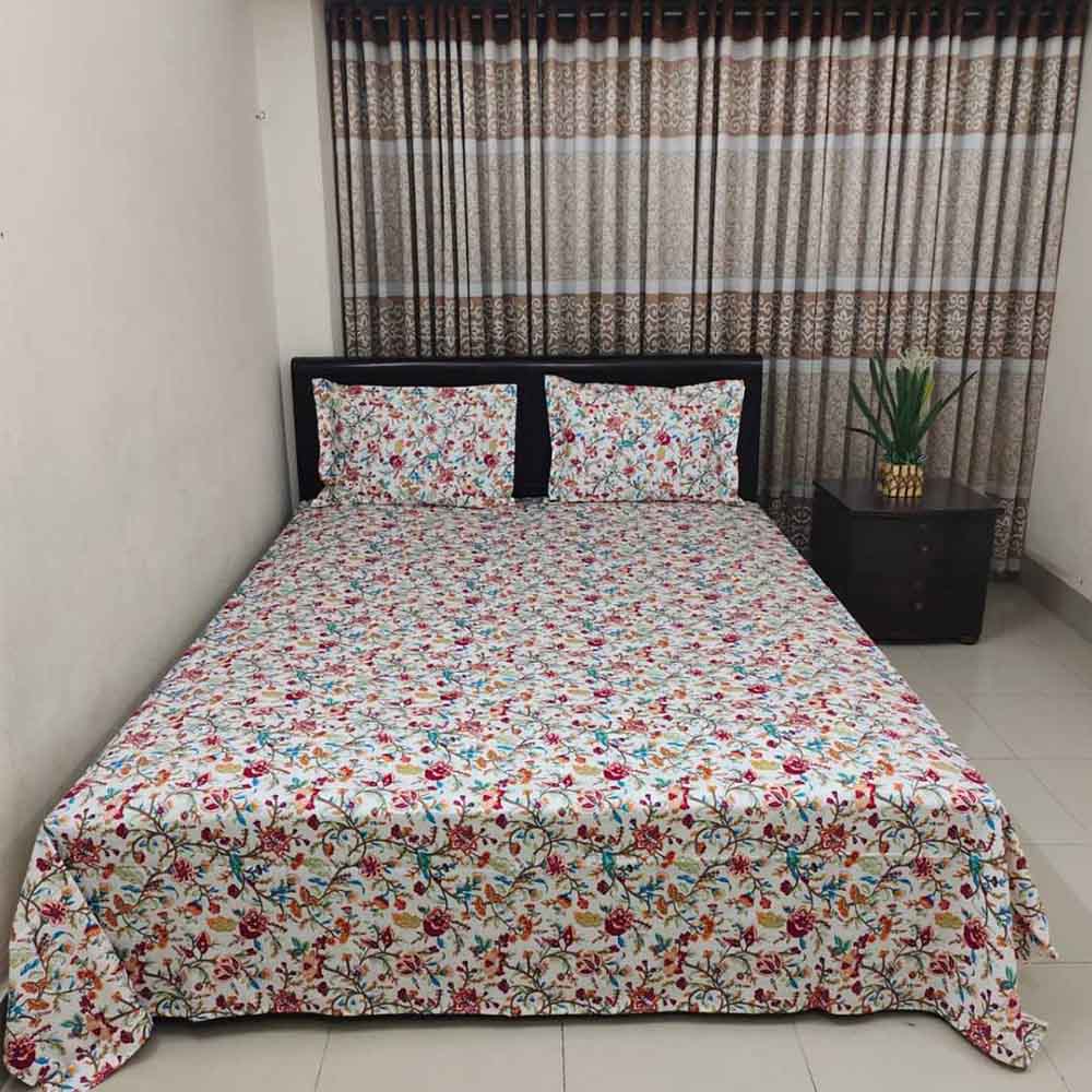 Premium Quality Twill Bed Sheet Set King Size PT-005