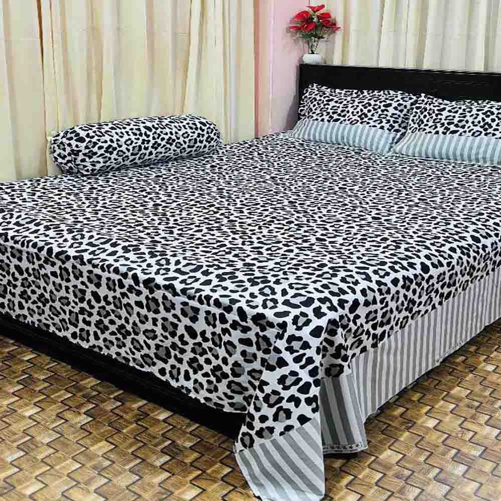 Premium Quality Twill Bed Sheet Set King Size PT-039