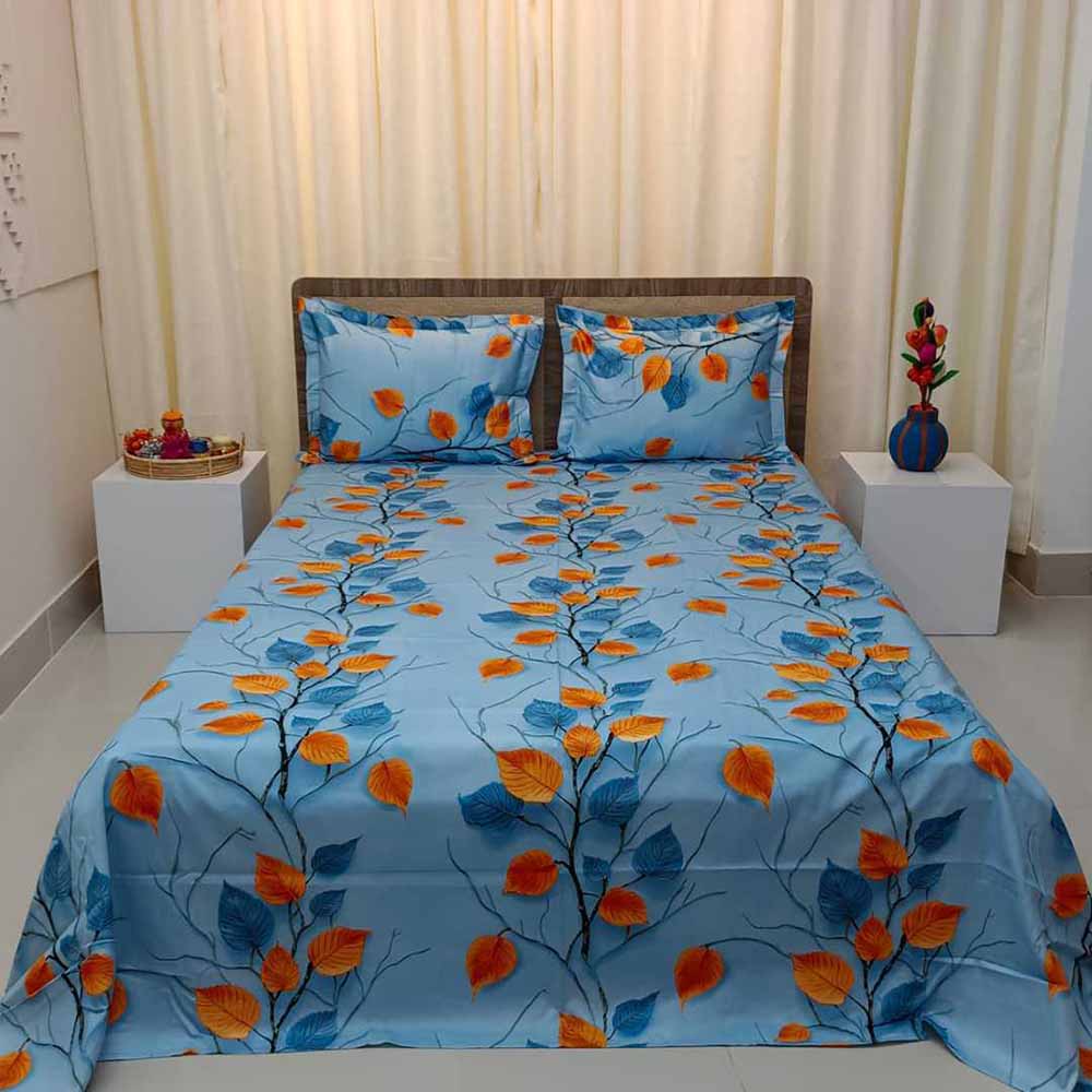 Premium Quality Twill Bed Sheet Set King Size PT-049
