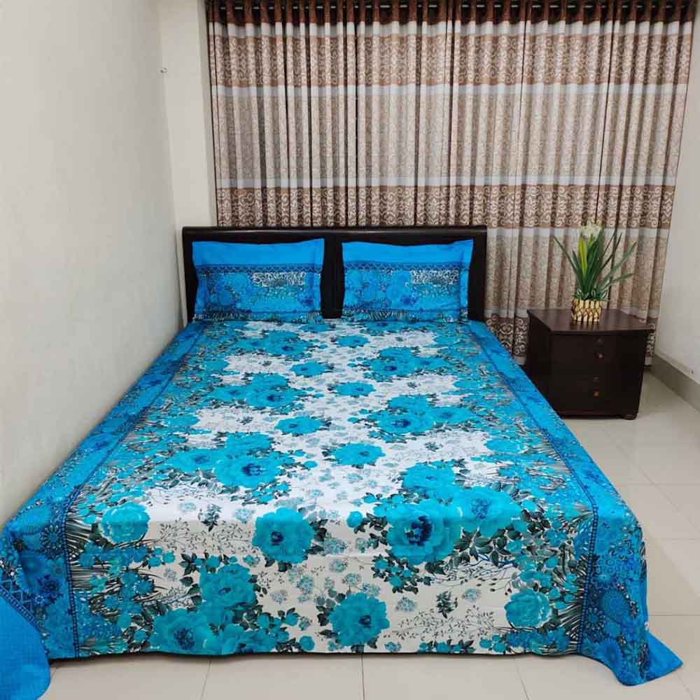 Premium Quality Twill Bed Sheet Set King Size PT-053