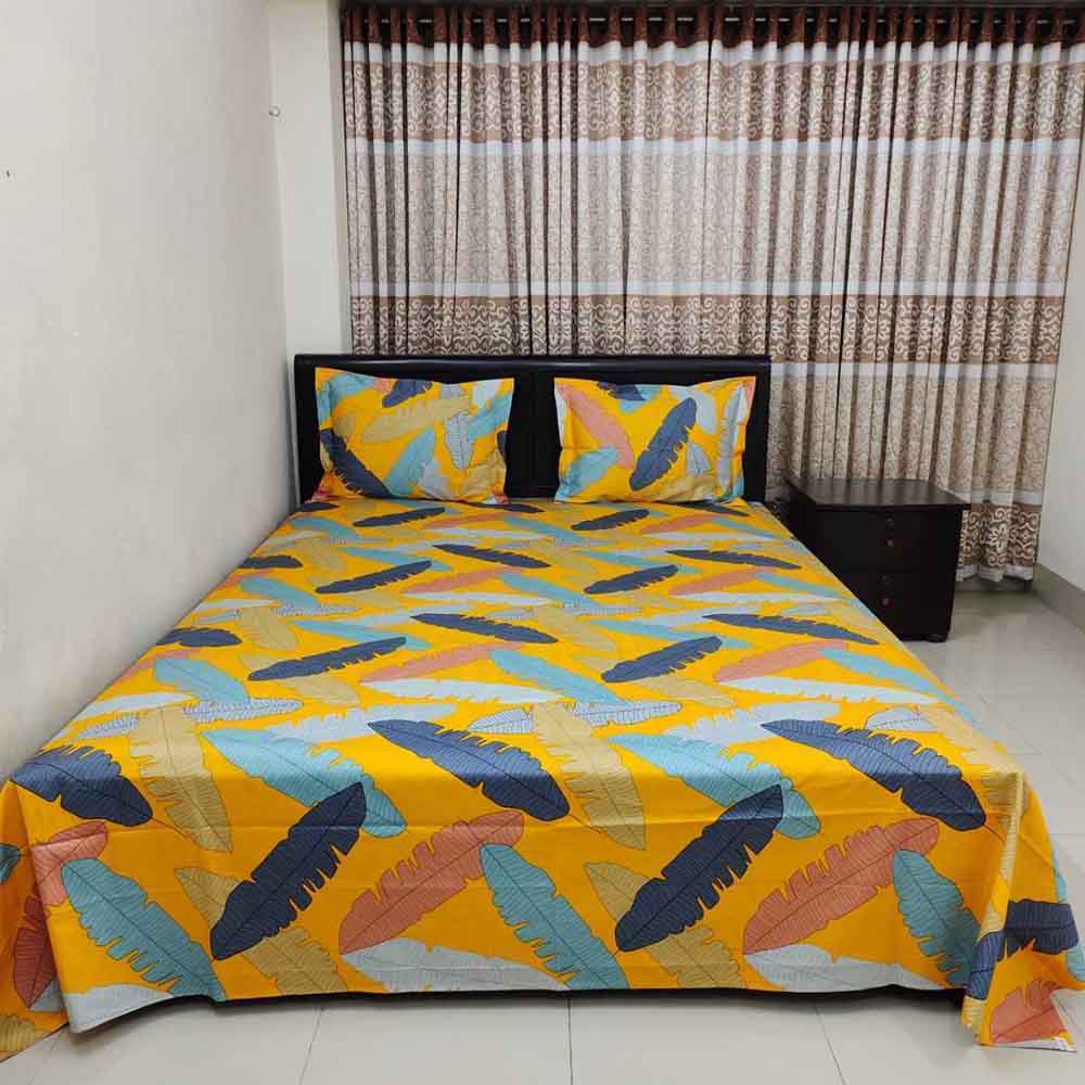Premium Quality Twill Bed Sheet Set King Size PT-020
