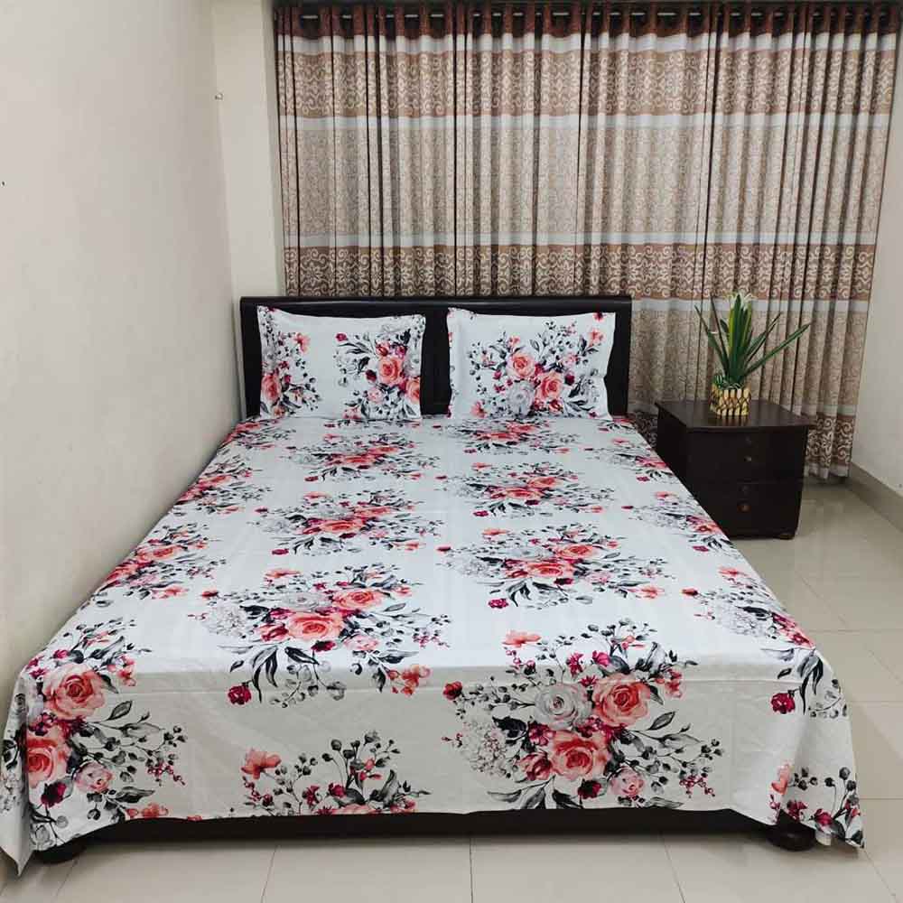 Premium Quality Twill Bed Sheet Set King Size PT-024