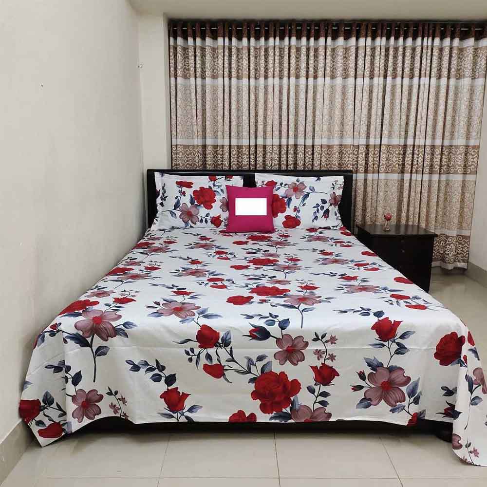 Premium Quality Twill Bed Sheet Set King Size PT-027