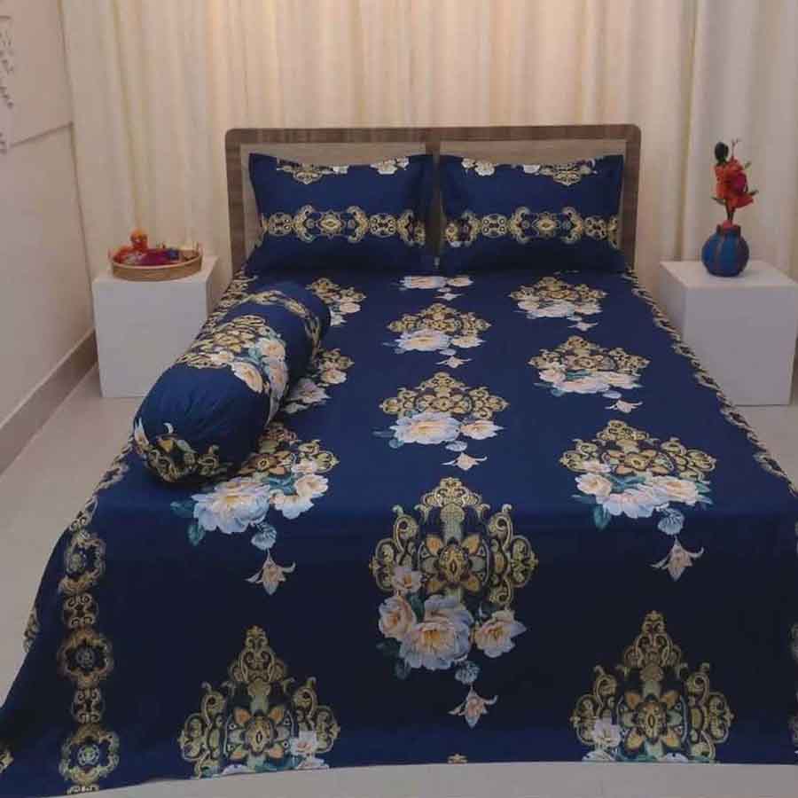 Premium Quality Twill Bed Sheet Set King Size PT-035