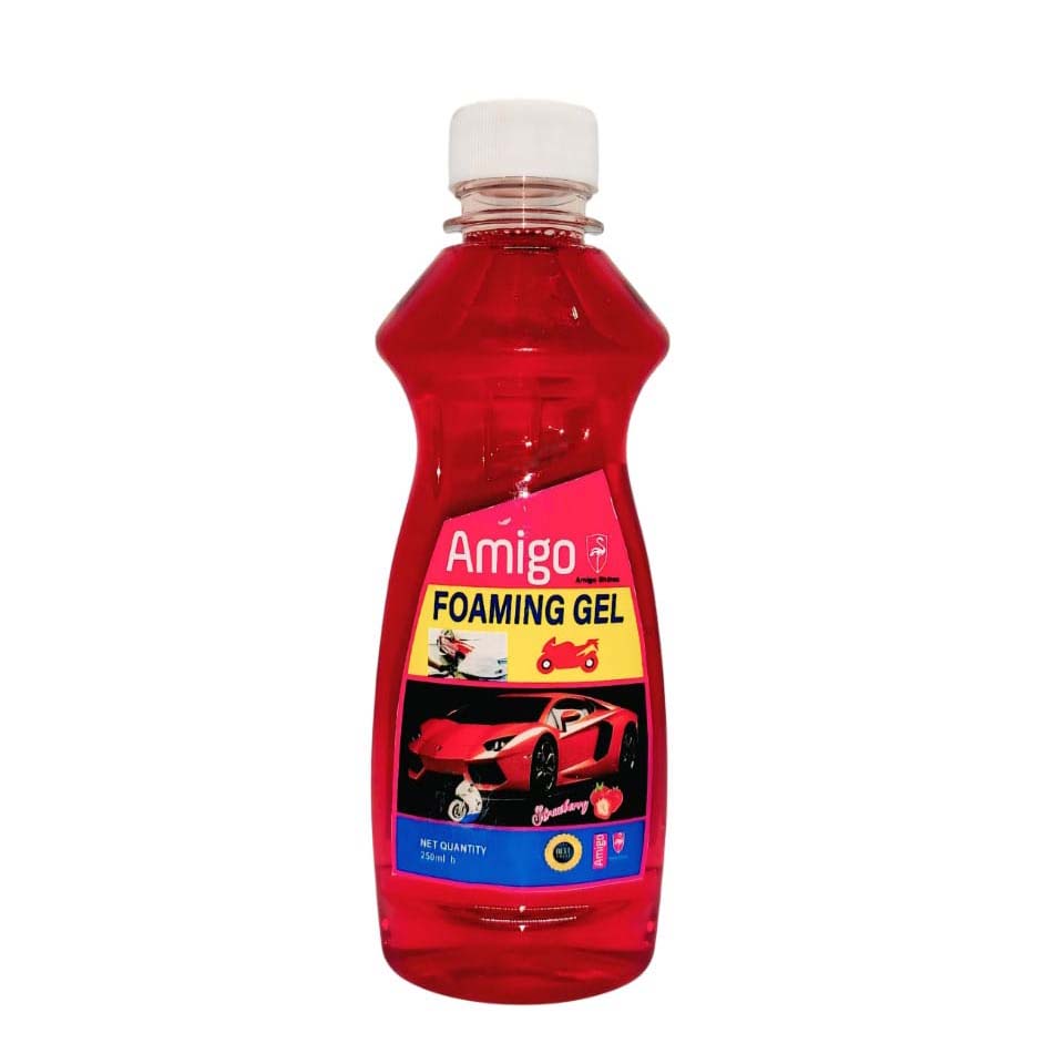 Amigo Foaming Gel 250ml – Deep Clean & Shine for Your Bike