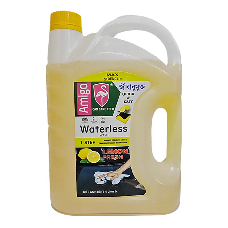 Amigo Waterless Wash 4L– Quick & Easy Car Cleaning Without Water