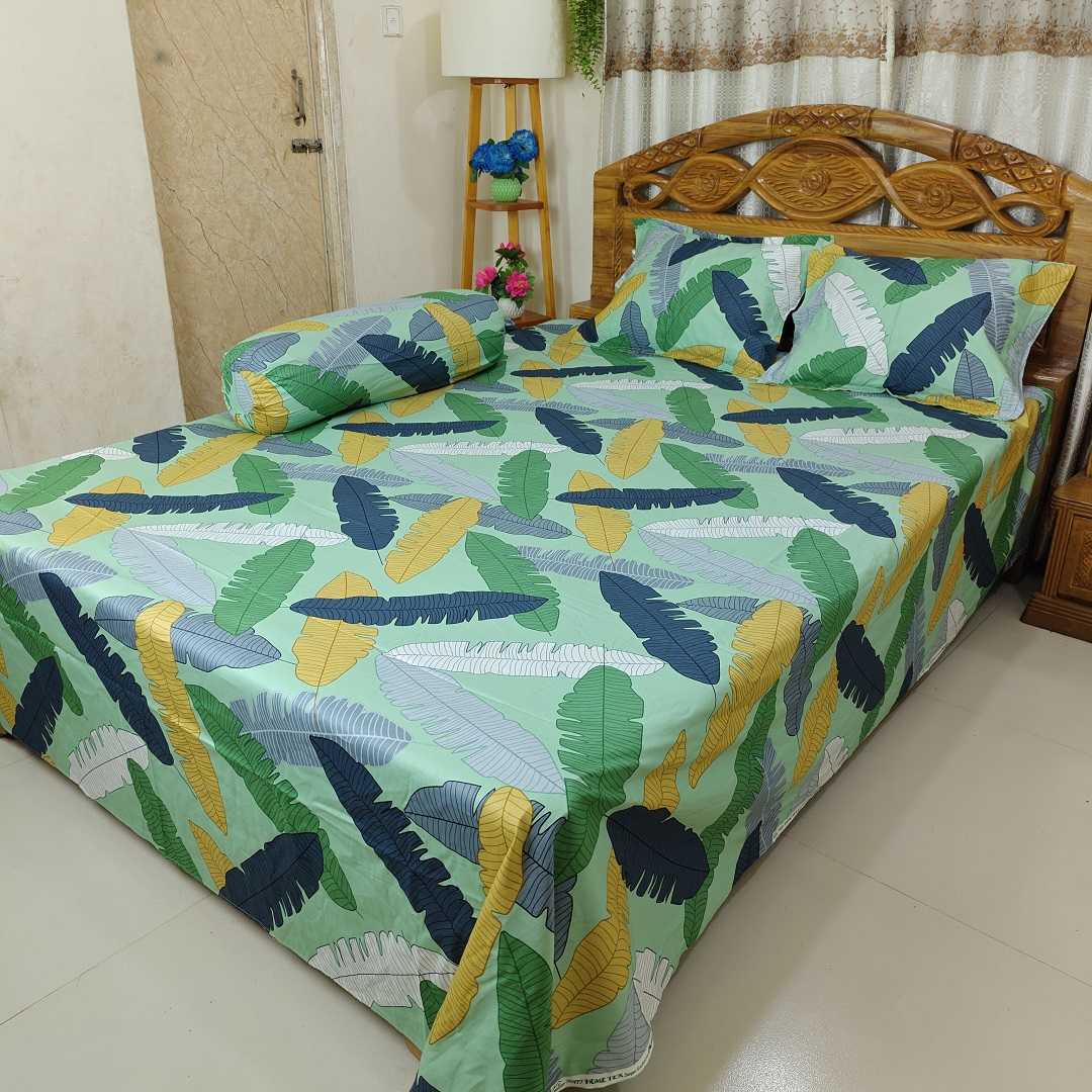 Super Exclusive Premium Quality Twill Bed Sheet Set King Size SE-002