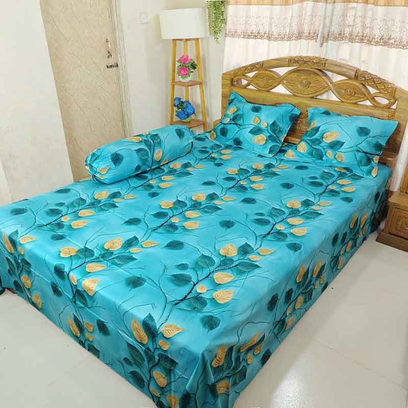 Super Exclusive Premium Quality Twill Bed Sheet Set King Size SE-006