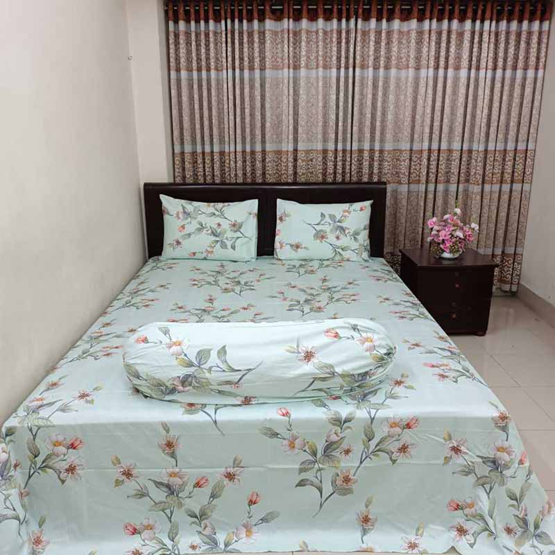Super Exclusive Premium Quality Twill Bed Sheet Set King Size SE-018