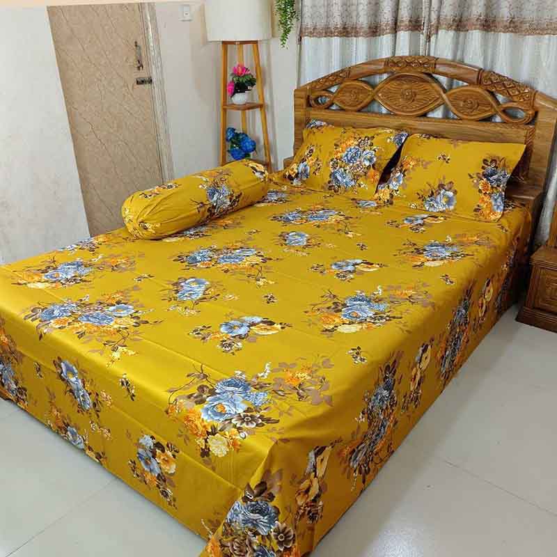 Super Exclusive Premium Quality Twill Bed Sheet Set King Size SE-022